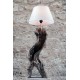 Lampada realizzata a mano "La Pelle "