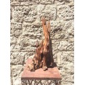 Lampada realizzata  a mano "Magma"