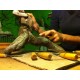 Lampada realizzata a mano "Il guerriero della Luce"